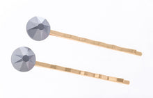 Load image into Gallery viewer, Unity Crystal Bobby Pins