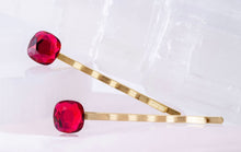 Load image into Gallery viewer, Unity Crystal Bobby Pins