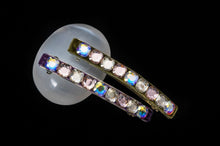 Load image into Gallery viewer, Infinity Velvet French Barrette Hair Clip