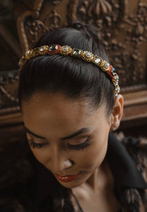 Beaded Jewel  Headband
